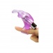 Aphrodisia - 可爱的兔子7模型手指震动器 - 紫色 照片-3