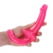 RealRock - 6" Glow Strapless Strap-On - Pink 照片-5