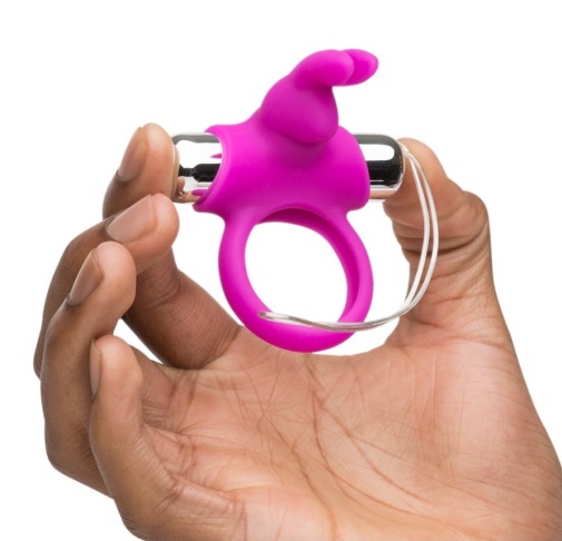 Happy Rabbit - Vibro Ring w Remote - Purple photo