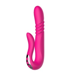 Secwell - Deluxe Thrusting Dual Vibrator - Purple 照片