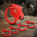 Master Series - Bull Chastity Cage - Red photo-6