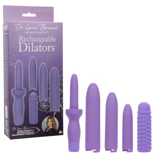 CEN - Dr. Laura Berman Vibro Dilator Set - Purple photo