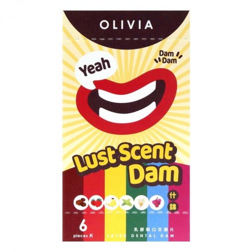 Olivia - Lust Scent Dental Dam 6's Pack photo