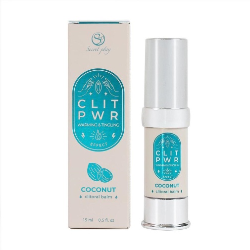 Secret Play - Clit Pwr Clitoral Balm Coconut - 15ml photo