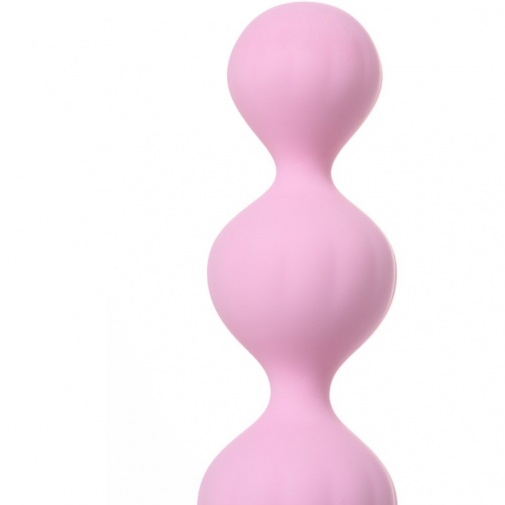 Satisfyer - 后庭串珠套装 - 蓝 & 粉红色 照片