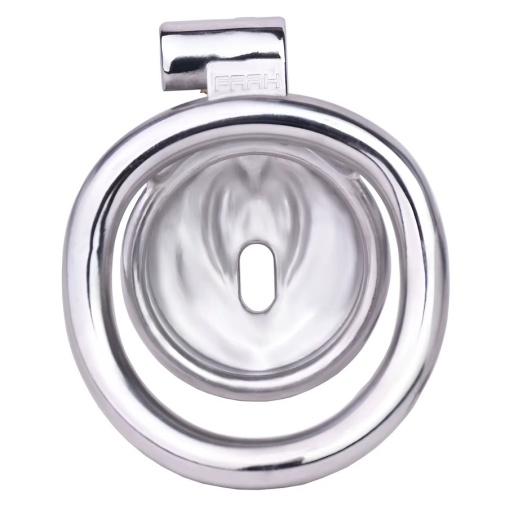 FAAK - Pussy Metal Chastity Cage 45mm - Black photo