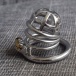 FAAK - Stars Chastity Cage 45mm - Silver photo-3