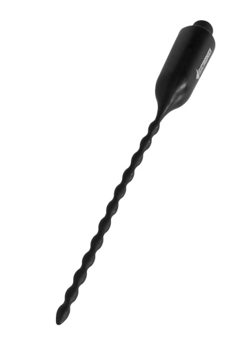 ElectroShock - E-Stim Vibro Urethral Plug - Black photo