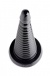 Master Series - Ribbed Giant Anal Cone - Black photo-3