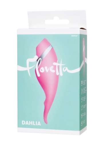 Flovetta - Dahlia 多用陰蒂刺激震動器 - 粉紅色 照片