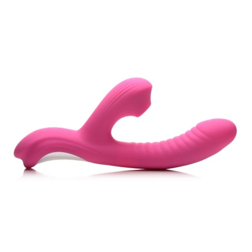 Power Bunnies - Come Hither 43X Rabbit Vibrator - Pink photo