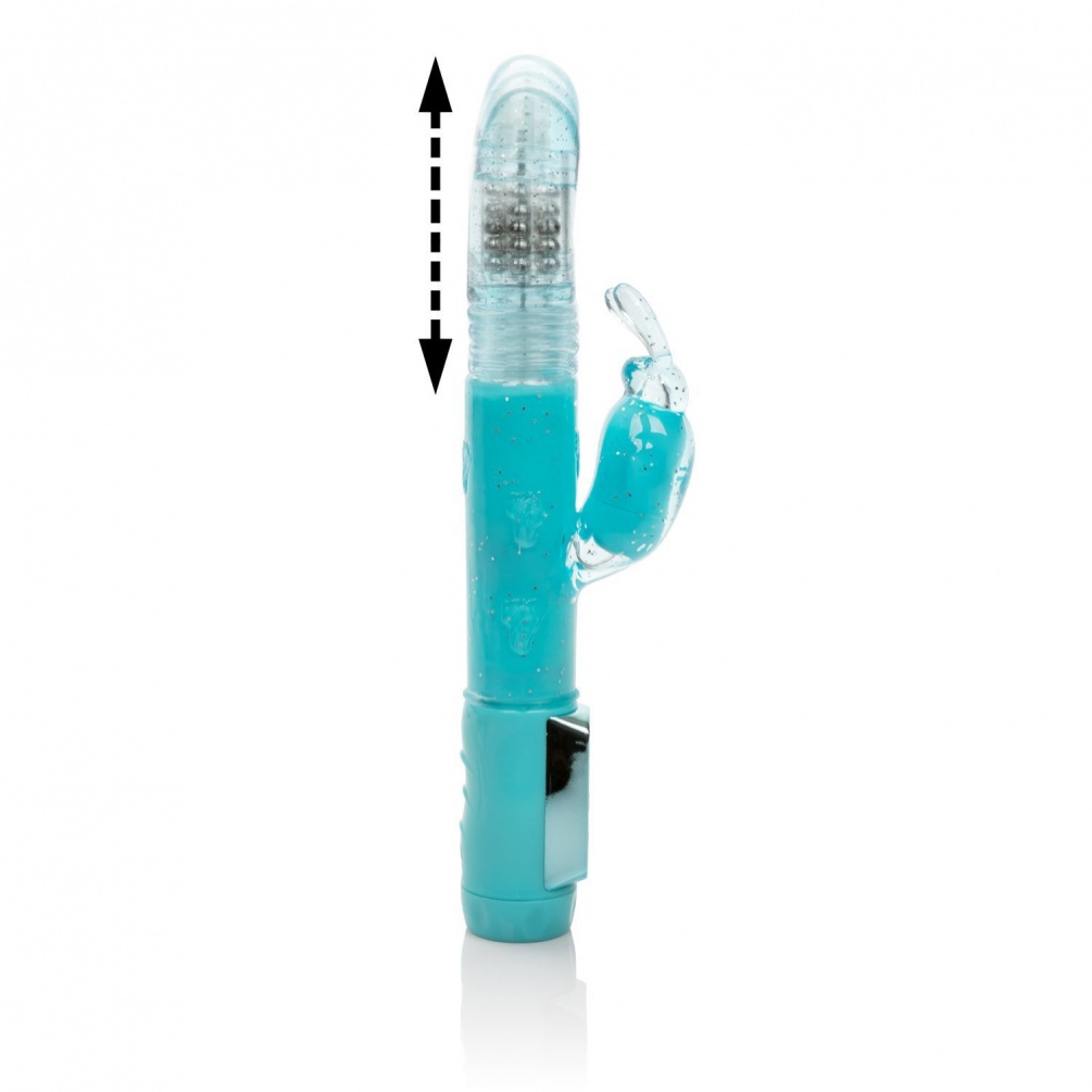 Bring thrilling fantasies to life this powerful vibrating ma... CEN - Dazzle Xtreme Thruster - Blue photo-6
