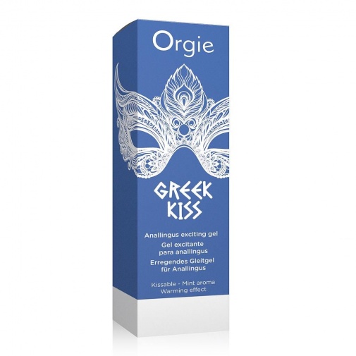 Orgie - Greek Kiss 可食用後庭刺激溫感凝露 - 50ml 照片