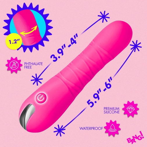 Bang! - Thrusting Vibrator - Pink 照片