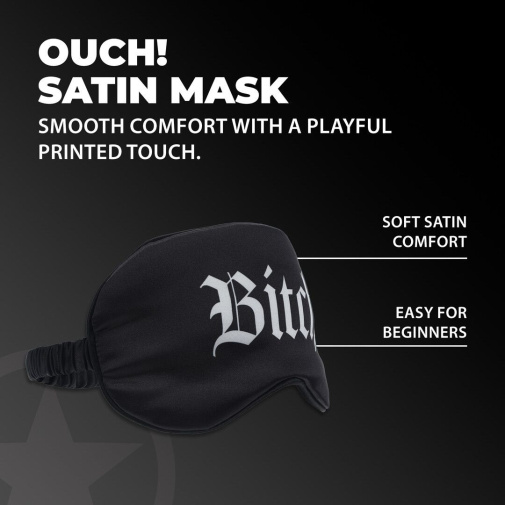 Ouch - Bitch Eye Mask - Black 照片