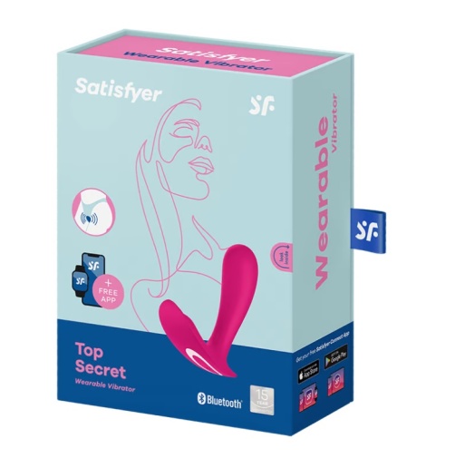 Satisfyer - 最高机密内裤型震蛋 - 粉红色 照片