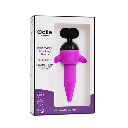 Odile - Discovery Butt Plug Dialator - Purple photo