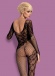 Obsessive - Bodystocking F210 - Black - S/M/L photo-5