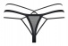 Obsessive - 875-THO-1 Thong - Black - S/M photo-7