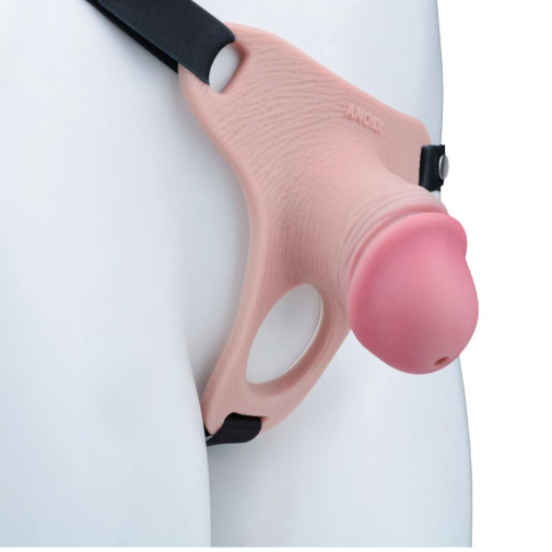 FAAK - Penis Cage w Belt - Black 照片