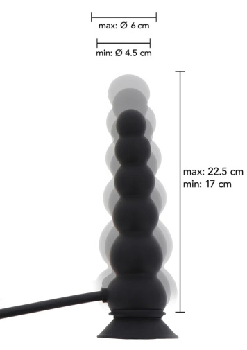 Hidden Desire - Expert Inflatable Plug - Black 照片