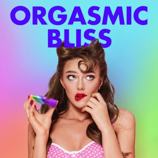 Bang! - Rainbow Mini Wand Vibrator 照片