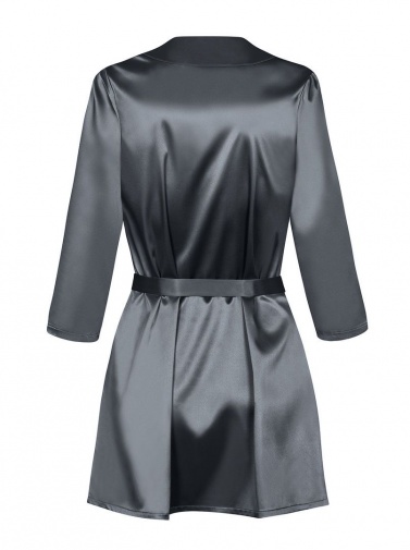 Obsessive - Satinia Robe - Gray - S/M photo