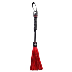 Rouge - Leather Mini Flogger - Red photo