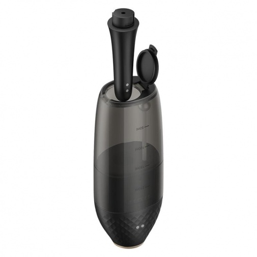 Erocome - 水瓶座 全自动灌肠器 - 黑色 照片