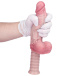 FAAK - Hand Shank Realistic Dildo 14cm - Flesh 照片-5