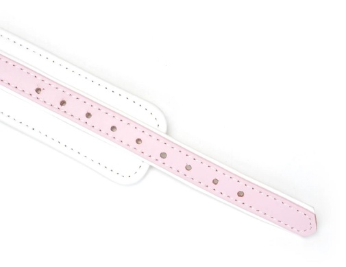 Liebe Seele - Fairy Goat Leather Collar - Pink photo