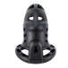 Sevanda - Rattlesnake Chastity Cage Short - Black photo-4