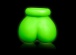 Ouch - Glow In Dark Ball Bag - Green photo-3