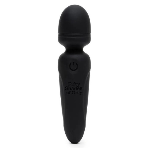 Fifty Shades of Grey - Sensation Mini Wand Vibrator - Black photo