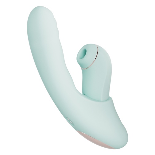 SVAKOM - Fatima Remote Controlled Rabbit Vibrator - Light Green 照片