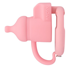 FAAK - Silicone Chastity Cage 121 - Pink 照片