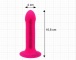 Adrien Lastic - 6.6'' Silicone Dildo - Red photo-3