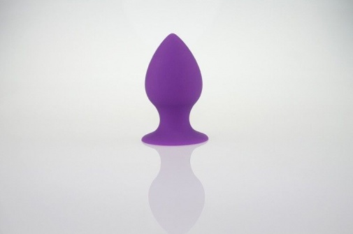 MT - 矽膠後庭塞 65x42mm - 紫色 照片