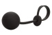 CEN - Weighted Lasso Cock Ring - Black photo-2