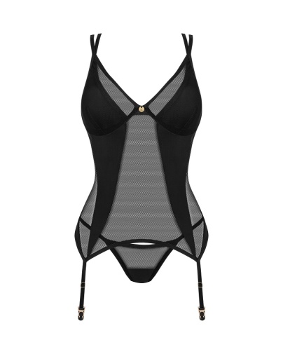 Obsessive - Nesari Corset - Black - XS/S 照片