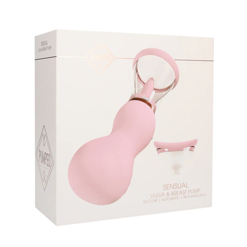 Pumped - Sensual Vulva & Breast Pump - Pink photo-5