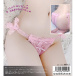 KR - 性感蕾絲開後襠綁帶內褲 KRP-012 - 粉紅色 照片