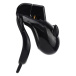 FAAK - Resin Pig Chastity Cage w Catheter - Black photo-7