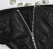 Ohyeah - Zipper Panties - Black - M photo-7