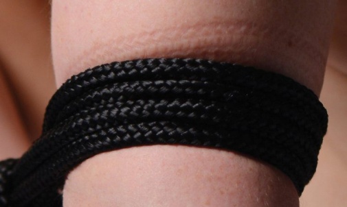 Strict - 捆绑专用尼龙绳30英尺 - 黑色 照片