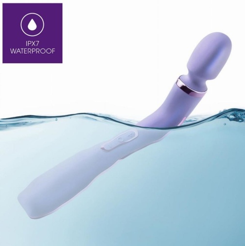 Wellness - 強力按摩震動棒 附遙控器 - 薰衣草色 照片