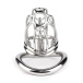 FAAK - Metal Chastity Cage w Urethral Sound  照片-4