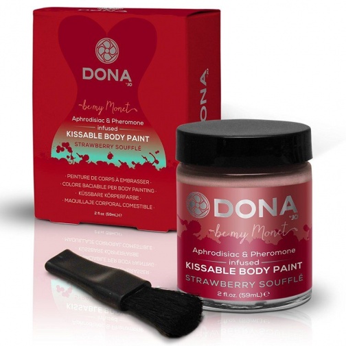 Dona - Body Paint Strawberry Souffle - 60ml photo