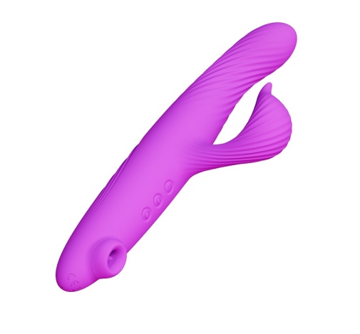 Secwell - Peacher Multifunctional Vibrator - Purple photo