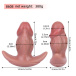 FAAK - Realistic Anal Plug w Belt - Flesh photo-9